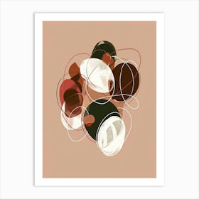 Abstract Circles 112 Art Print