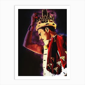 Spirit Of Killer Queen Freddie Mercury Art Print