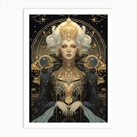 Ethereal Woman Art Print