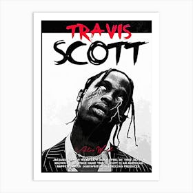 Travis Scott 1 Art Print