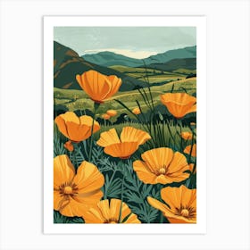 Poppies 53 Art Print