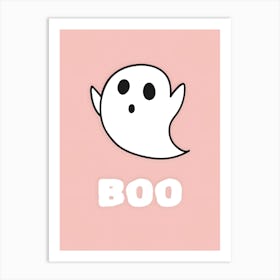 Ghost Boo 1 Art Print