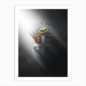 Luton Town Football Poster Art Print