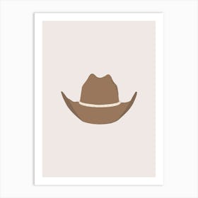 Cowboy Hat 1 Art Print