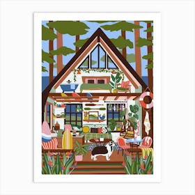 Surfshack Hideaway Art Print