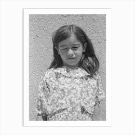 Untitled Photo, Possibly Related To Spanish American Girl, Chamisal, New Mexico By Russell Lee Art Print