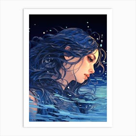 Mermaid 1 Art Print