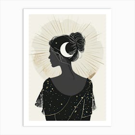 Portrait Of A Woman 110 Art Print