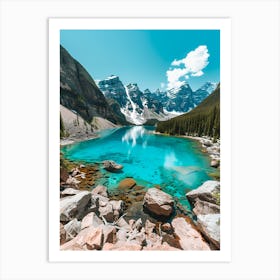 Lake Banff 9 Art Print