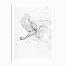 Abstract Flower 81 Art Print