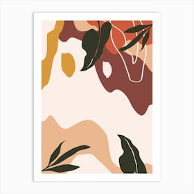 114.Modern boho art, cohesive Art Print