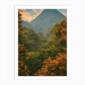 Cat Ba National Park Vietnam Vintage Poster Art Print