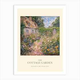 Nature Cottage Garden Poster 8 Art Print