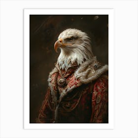 Renaissance Eagle 2 Portrait Art Print