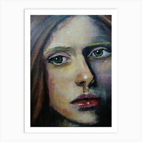 Portrait Of A Woman 5 Art Print