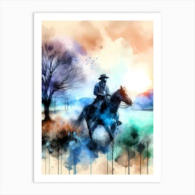 Creative Horse Beauty Illustration Nr 127 Art Print