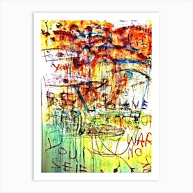 NYC Graffiti Art Print