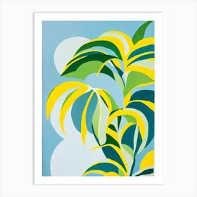 Zz Plant Bold Graphic Art Print