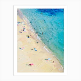 Day At The Beach Art Print