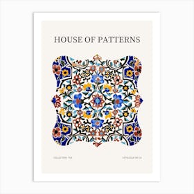 Tile Pattern Poster 24 Art Print