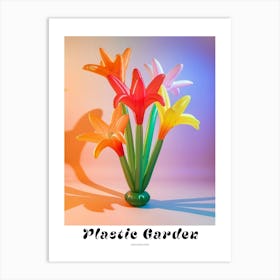 Dreamy Inflatable Flowers Poster Kangaroo Paw 2 Art Print