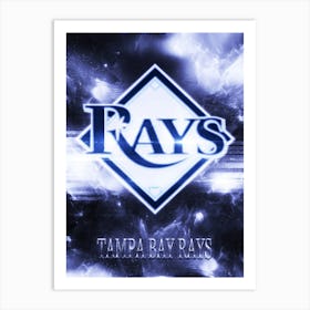 Tampa Bay Rays 1 Art Print