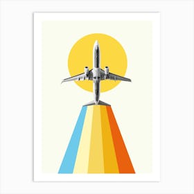 70s Aviation Art Print