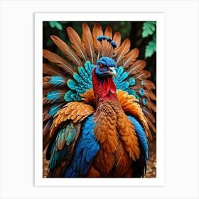 Turkey, Surrealism Art Print