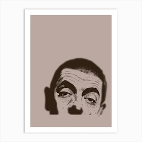 Mr Bean Art Print