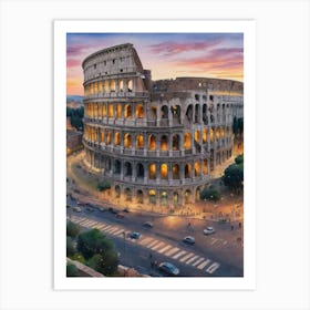 Colosseum Art Print