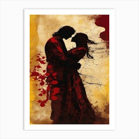 Lovers Art Print