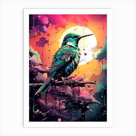 Hummingbird Art Print