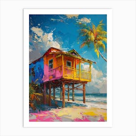 House On The Beach 3 Art Print