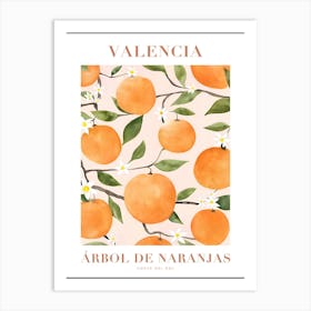 Valencia Arbol De Narmanas Art Print