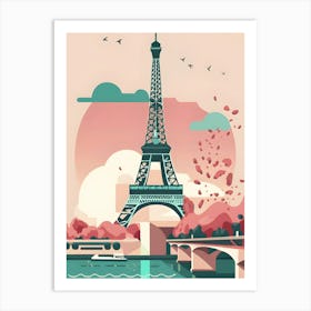 Paris Eiffel Tower 23 Art Print