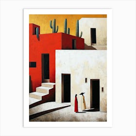 Acapulco Abodes: Coastal Impressions, Mexico Art Print