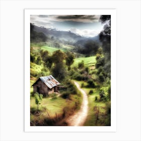 Country Road 1 Art Print