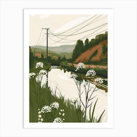 Riverside 1 Art Print