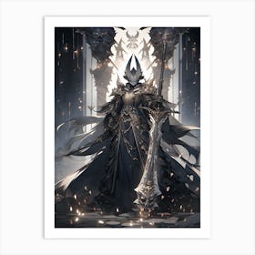 Dark Elf Art Print