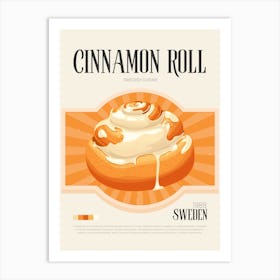Cinnamon Roll Art Print