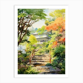 The Garden Of Morning Calm South Korea 7 Art Print