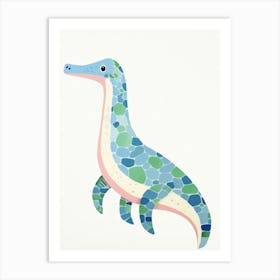 Nursery Dinosaur Art Elasmosaurus 1 Art Print