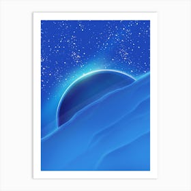 Moon In The Sky 1 Art Print