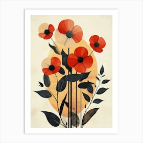 Poppies 50 Art Print