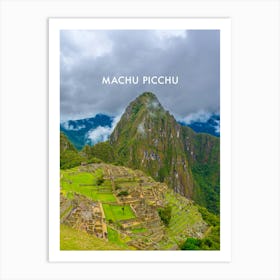 Simply Machu Picchu Art Print