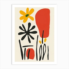 Flowers 26 Art Print