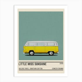 Little Miss Sunshine Car Movie Art Print