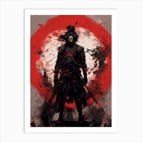 Samurai Warrior Art Print