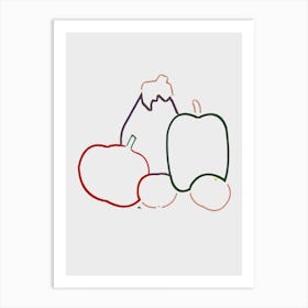 Fruits Art Print