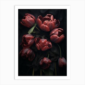Red Tulips 1 Art Print